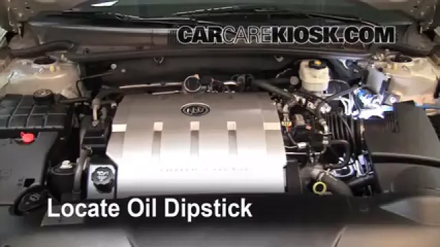 2006 Buick Lucerne CXS 4.6L V8 Aceite Controlar nivel de aceite